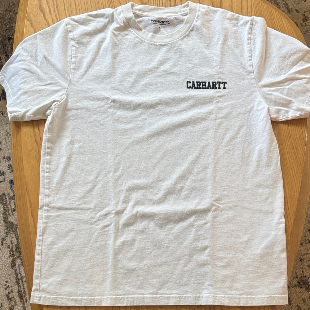 Carhartt WIP White Short Sleeve Tee